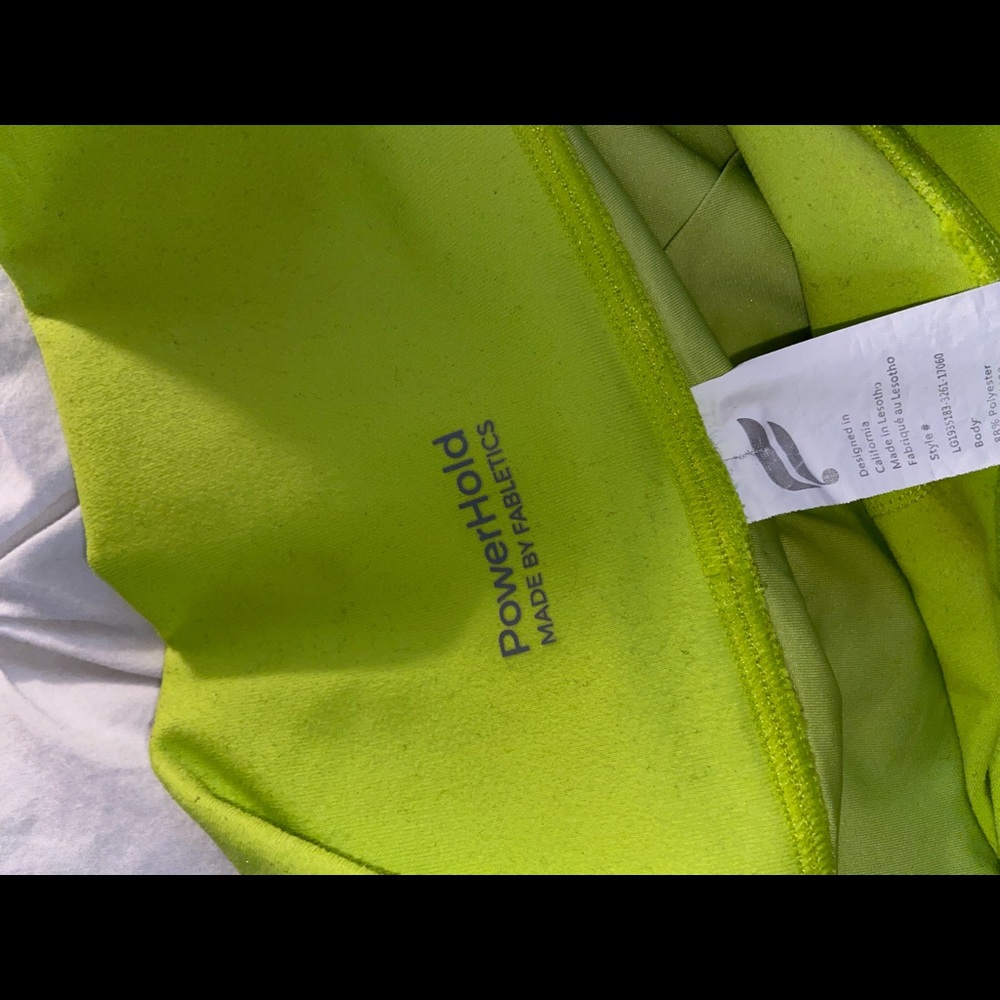 Fabletics Neon Leggings - Picture 6 of 7